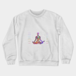 The Seven Chakras Crewneck Sweatshirt